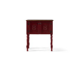 Hanah Home Ada Dresser - Rojo